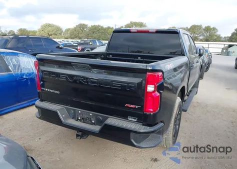 2025 Chevrolet Silverado 1500 4Wd Short Bed Rst из США, поврежденный, VIN 1GCPKEEK5SZ156095